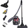LEHMANN Aspirapolvere Ciclonico Potente max 4000W Aspirapolvere a Traino senza Sacco con