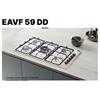ELBA PIANO COTTURA 90CM SABBIA 4FUOCHI+1 DE LONGHI EAVF59DD
