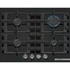 Bosch PIANO COTTURA A GAS 4 FUOCHI VETRO TEMPERATO NERO SICURGAS BOSCH PNP6B6K40
