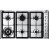 De'Longhi PIANO COTTURA A GAS ACCIAIO INOX 90 CM 5 BRUCIATORI DE LONGHI PLI69GHD