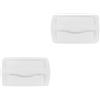 2 pezzi coperchio in silicone per tostapane coperchio per macchina per il pane