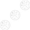 3 Pieces Coperchio Alimenti Microonde Secchiello Popcorn Copertura
