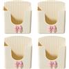 4 Pcs Supporto Per Telecomando Parete Porta Cellulare Da Muro Telefono
