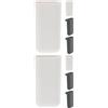 2 Pieces Portapenne Per Monitor Di Computer Accessorio Scrivania