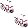 2 Sets Bicicletta Artificiale in Miniatura Arredamento Per La Casa
