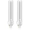 Bonlux Lampadine G24D-2 18W a 2 Pin, Lampada Fluorescente Compatta Tubo PLC 2U P