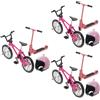 3 Sets Monopattino Miniatura Bicicletta Arredamento Per La Casa Di