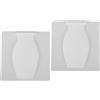 2 Pack Vaso Da Parete in Silicone Vasi Per Fiori Montato Decorazione Del