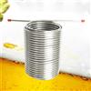Serpentina in acciaio inox 304 per vasche da bagno, campeggio e produzione
