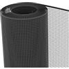 Rete Plastica Grigia Antracite 1x5m Maglia Quadrata Protezione Balconi Recinzion