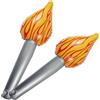 Set of 2 Torcia Gonfiabile Oggetti Di Scena Gonfiabili Per Feste