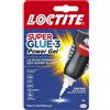 LOCTITE SUPERGLUE Colle cianoacrilate - LOCTITE - SUPERGLUE-3P - Power Gel Control - Tubo 3g