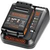 Black + Decker BADC2A20 -QW Batteria e set di caricabatterie - Pacchetto di diap
