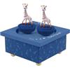 Trousselier 95063 Carillon con Figurine Magnetiche - Dancing Music Box, 19 x 10,5 x 13 cm, Multicolore (Giraffa Sophie Notte )