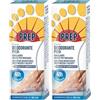 Prep, Crema Deodorante Piedi, Crema per i Piedi Antiodore con Attivo Antibatterico, a Base di Talco, Olio di Crusca di Riso, Mentolo e Aloe Biologico, Effetto Rinfrescante, Formato 75 ml