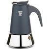 Pezzetti Steelexpress Cafetiere 6T Shooting Ash