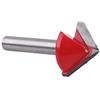Fdit 1 Pc 3D In Acciaio Al Tungsteno Legno CNC Router Bit Sharp V-Groove Strumento di
