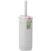 Stefanplast Porta scopino WC appoggio (11,5x11,5x40cm) DOMUS HOME COLLECTION Bianco polvere