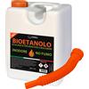 SOLEILUX Bioetanolo Liquido Inodore 10L - Combustibile Naturale per Camini e Stufe