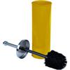 Douceur d'Intérieur Metalia Spazzolone WC Spazzolato, Miele, (0) 9,5 x 37 cm