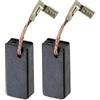 Trade-shop 2 spazzole di carbone per Makita HR4003C HR4011C HR4013C HR1013C HR6001C HR6011C