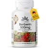 herba direkt Berberina HCl 500mg + Zinco - altamente dosata - vegana - 180 capsule | HERBADIR