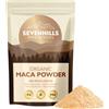 sevenhills wholefoods Maca in polvere biologica 1,8kg dal Perù, polvere di radice di maca pura, vegana