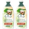 L'Angelica Officinalis, Bagnodoccia Aloe Vera e Burro di Karitè, Nutre e Protegge, Pelle Naturalmente Morbida, Senza Parabeni, Siliconi e OGM, 500ml (Confezione da 2)