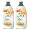 L'Angelica Officinalis, Bagnodoccia Avena Officinale, Nutre e Idrata, Pelle Vellutata e Setosa, Senza Parabeni, Siliconi e OGM, 500ml (Confezione da 2)