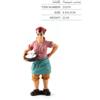 PVC Dipinta Statuette Modello People for Modellino Treno Scene per stazione