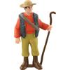 PVC Dipinta Statuette Modello People for Modellino Treno Scene per stazione