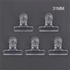 High quality 5Pcs / Set Fly Tying Clip per stacker per piuma Bender Doppiaggio Holding