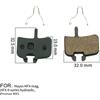 Pastiglia Freno Pastiglie Freno Strumenti 2 Paia Accessori for Hayes HFX9 Nero
