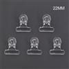High quality 5Pcs / Set Fly Tying Clip per stacker per piuma Bender Doppiaggio Holding