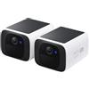 Eufy 📹eufy Security telecamera wi-fi esterno S220 SoloCam 2-Pack, Risoluzione 2K
