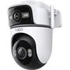 Tapo Videocamera sorveglianza TC47 Dual Lens Pan&Tilt White 2K 1440p QHD