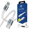 3MK Kabel 3MK Hyper Cable N-SERIES USB-C do USB-C 2m PD 3.0 QC 3.0 20V/5A 100W Biał