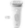 Braun Epilatore SILK EPIL 7 (Ricaricabile) White e Silver SE7 000