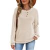 donna con cappuccio girocollo pullover materiale leggero design per tinta unit