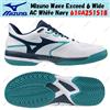 Mizuno Wave Exceed 6 Wide AC White Navy 61GA251518 taglia uomo