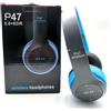 P47 CUFFIE P47 WIRELESS BLUETOOTH CUFFIA PIEGHEVOLI SMARTPHONE MICROFONO PC STEREO