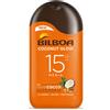 Bilboa, Latte Solare Coconut Glow SPF 15, Crema Solare con Olio di Cocco e Vitam