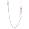 Boccadamo Collana Lunga Boccadamo Bronzo Cristalli Peach, Rosa e Ametista _XGR768