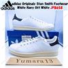 adidas Scarpe adidas Originals Stan Smith bianche blu navy off white JP8658 taglia uomo
