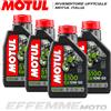 MOTUL 5100 10W50 MA2 SINTETICO 4 Litri olio motore 4T Moto Quad Atv Scooter