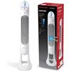 Honeywell Ventilatore a torre oscillante per l'intera stanza QuietSet (5 impostazioni di