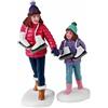 Lemax Skating Sisters set di 2 Vail Village Lemax Cod 42324