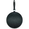 Fonderia Maggiori Padella Alluminio antiaderente (32cm) Testo Romagnolo Nero pietra PA26