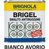 Smalto Antiruggine Brignola Brigel 0,750L - Colore Bianco Avorio