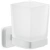 Gedy Porta spazzolino parete (6,4x9,7x10,5cm) TONGA Bianco TO1002